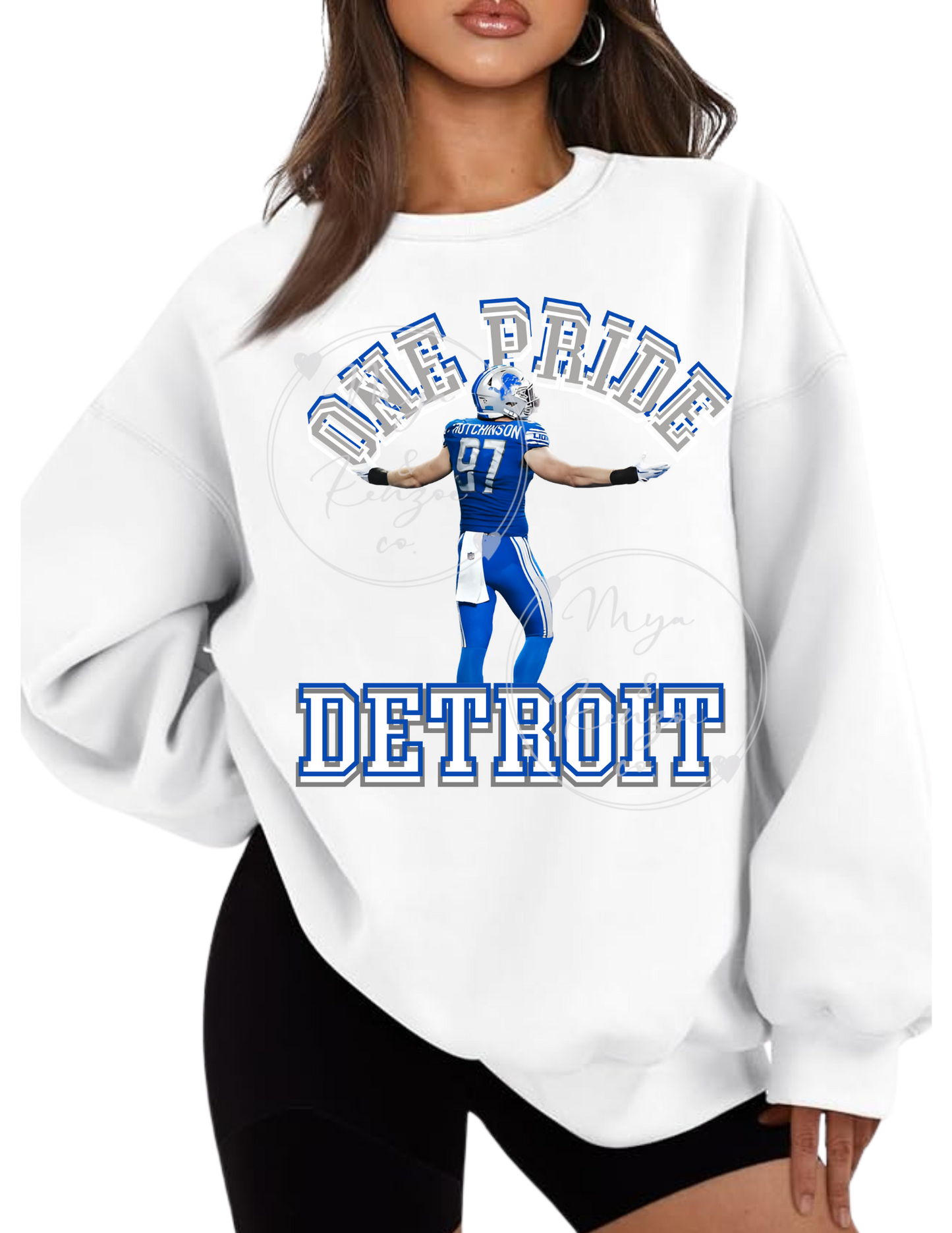 Detroit lions NFL, One Pride Detroit - Mya and Kenzie co