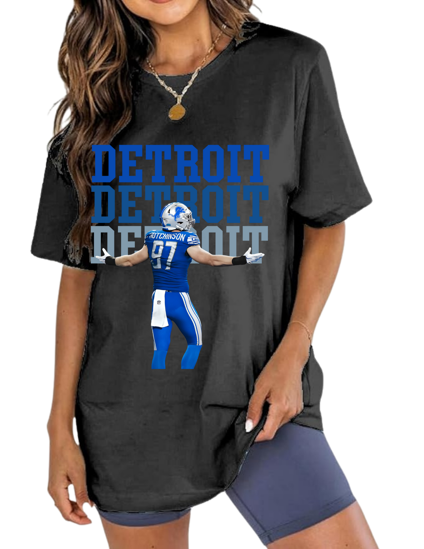 Detroit lions NFL - Mya and Kenzie co