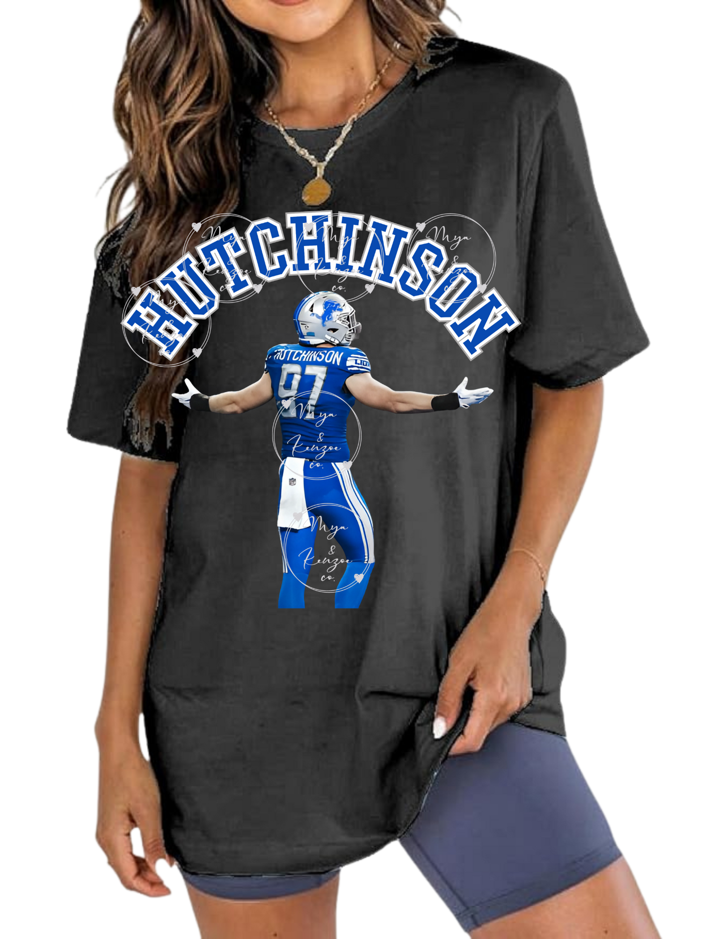 Detroit lions, NFL Hutchinson - Mya and Kenzie co