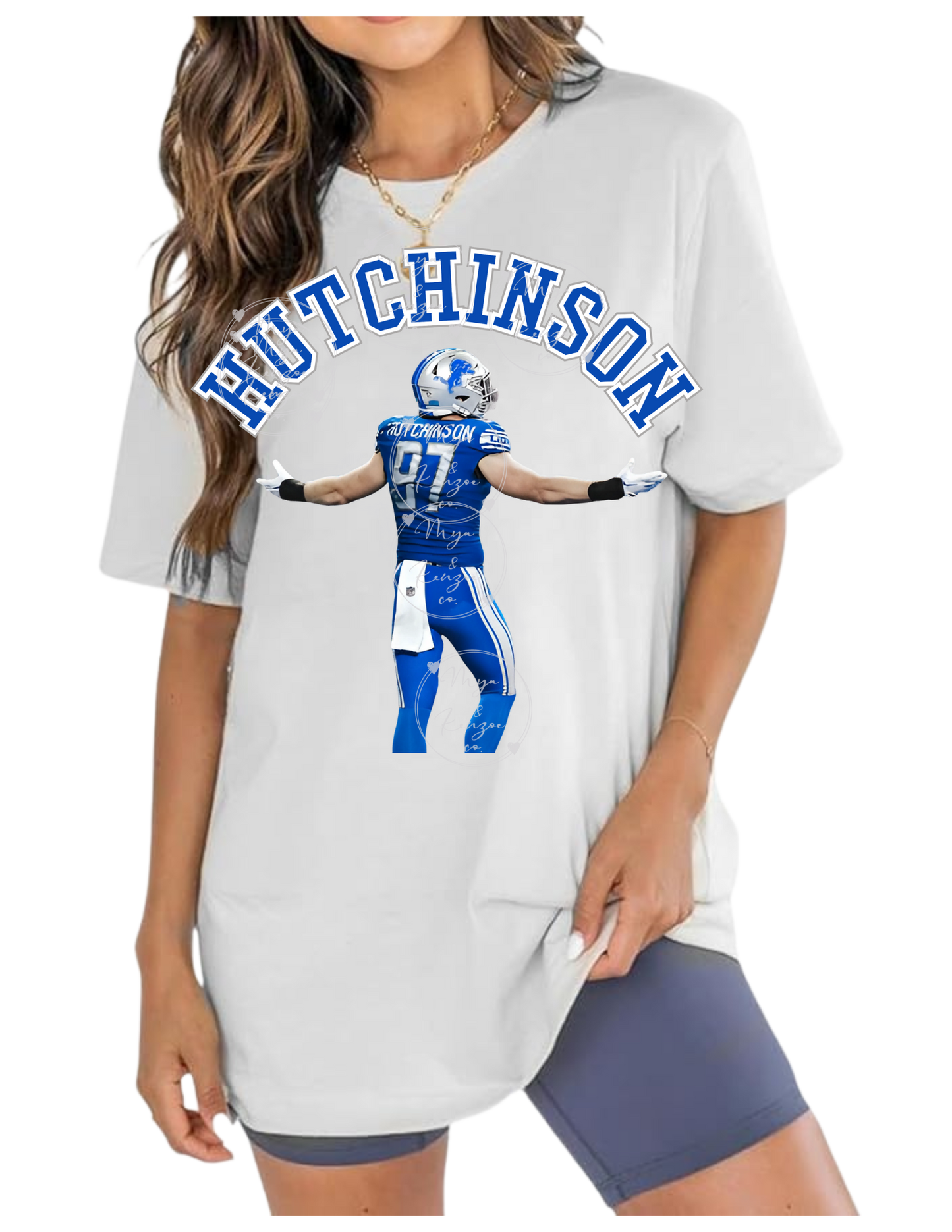 Detroit lions, NFL Hutchinson - Mya and Kenzie co