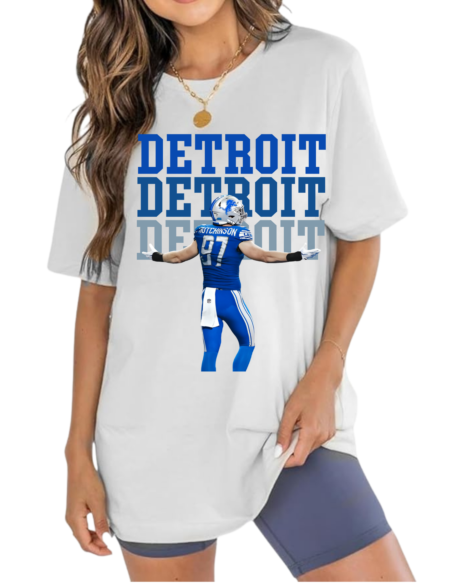 Detroit lions NFL - Mya and Kenzie co