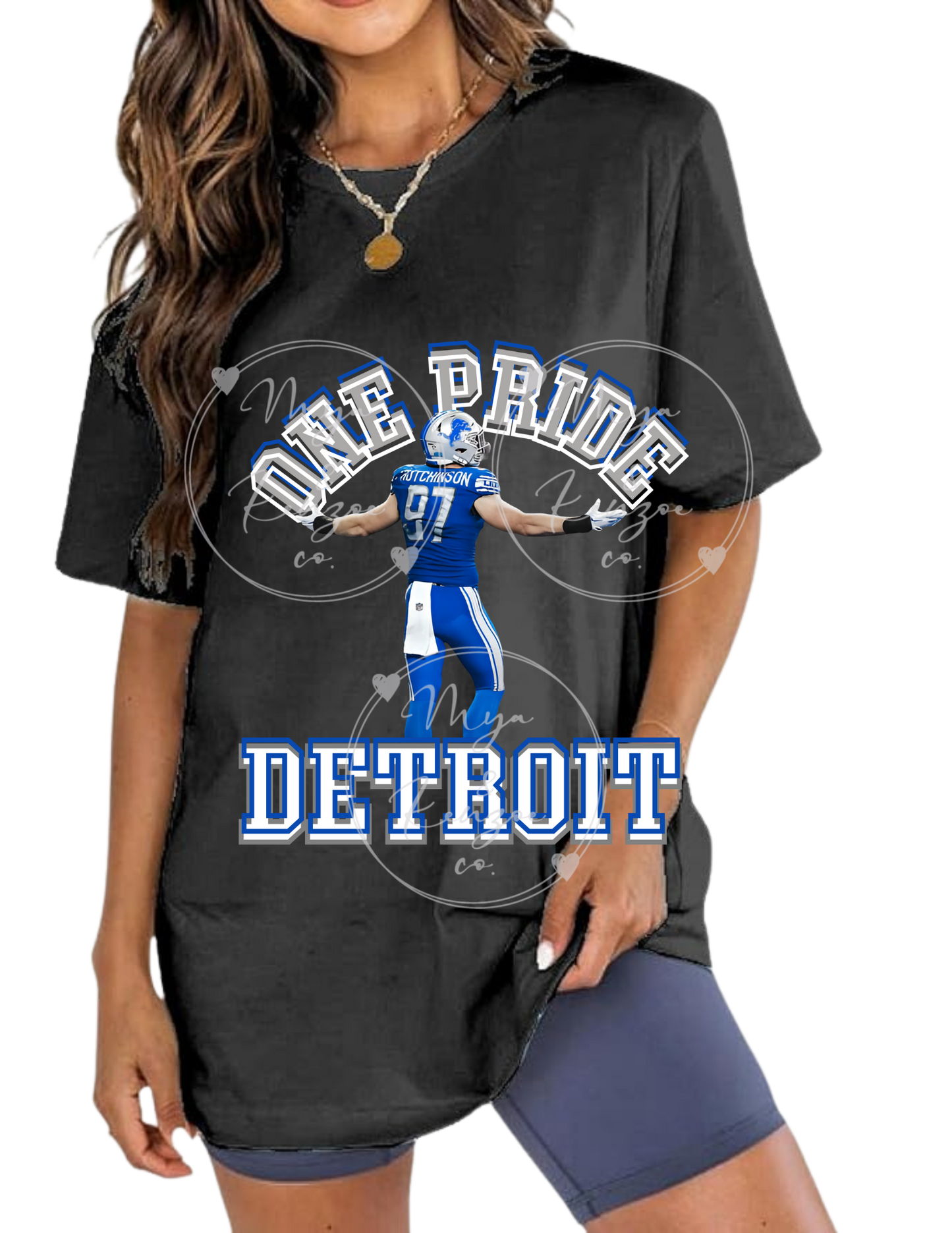 Detroit lions NFL, One Pride Detroit - Mya and Kenzie co