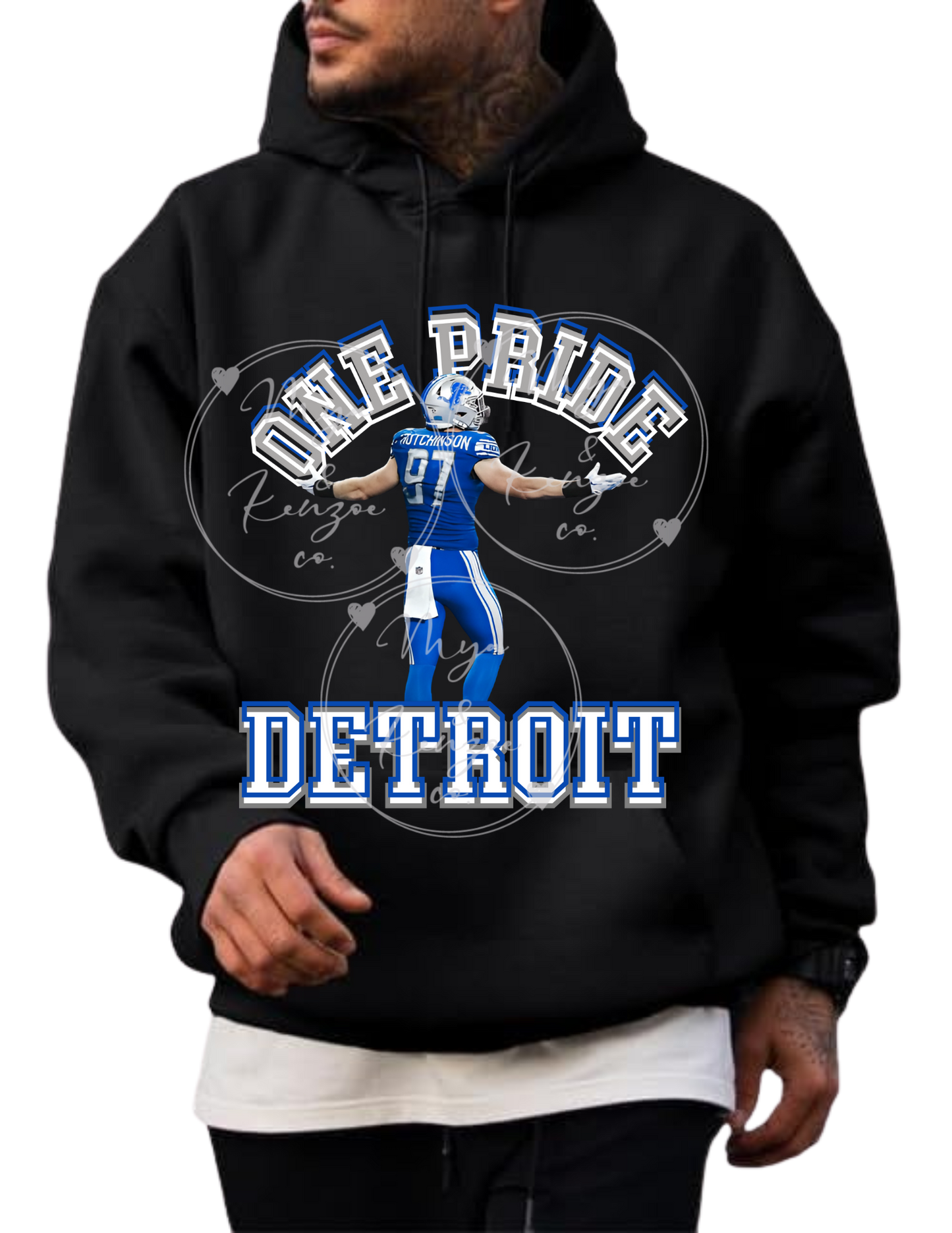 Detroit lions NFL, One Pride Detroit - Mya and Kenzie co