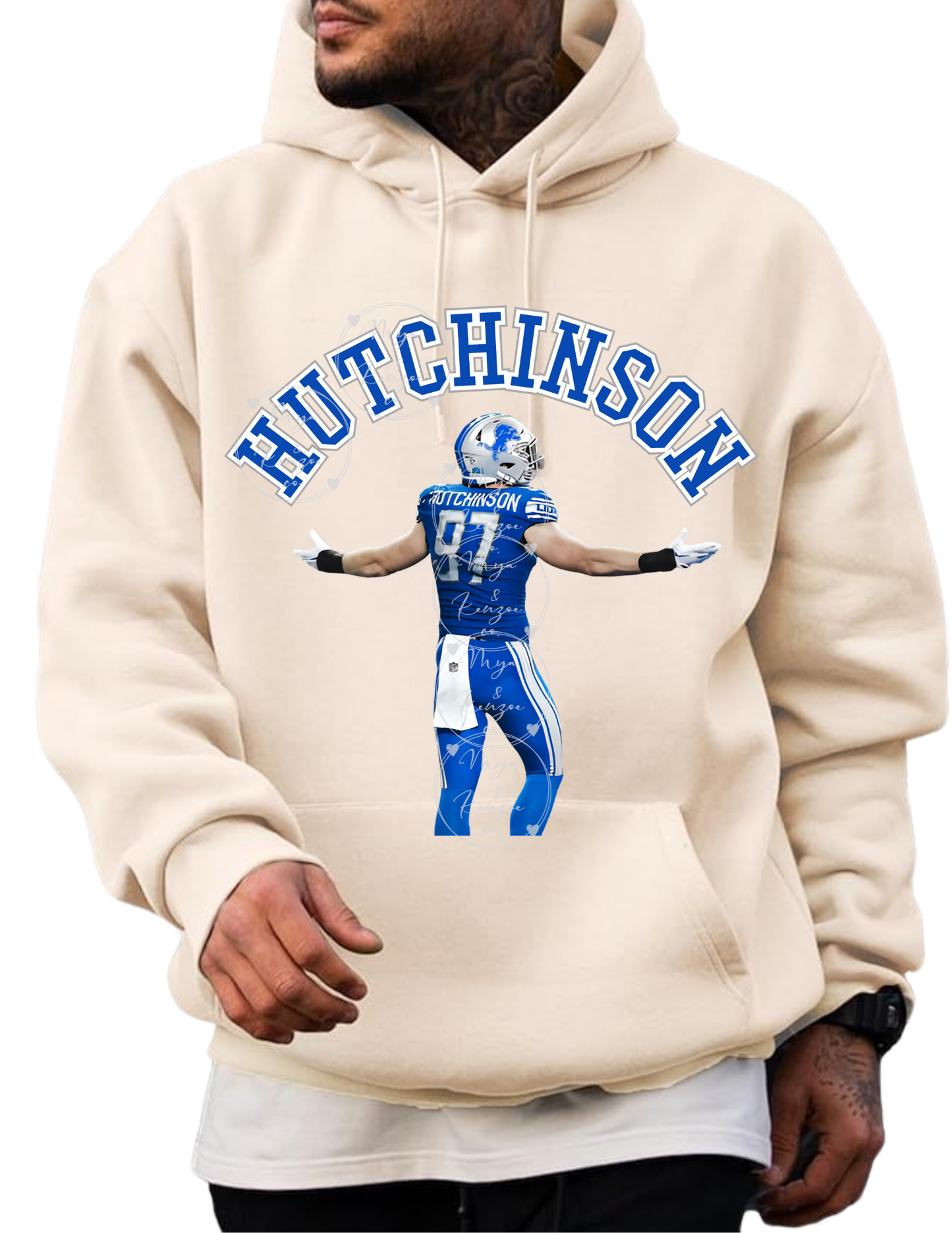 Detroit lions, NFL Hutchinson - Mya and Kenzie co