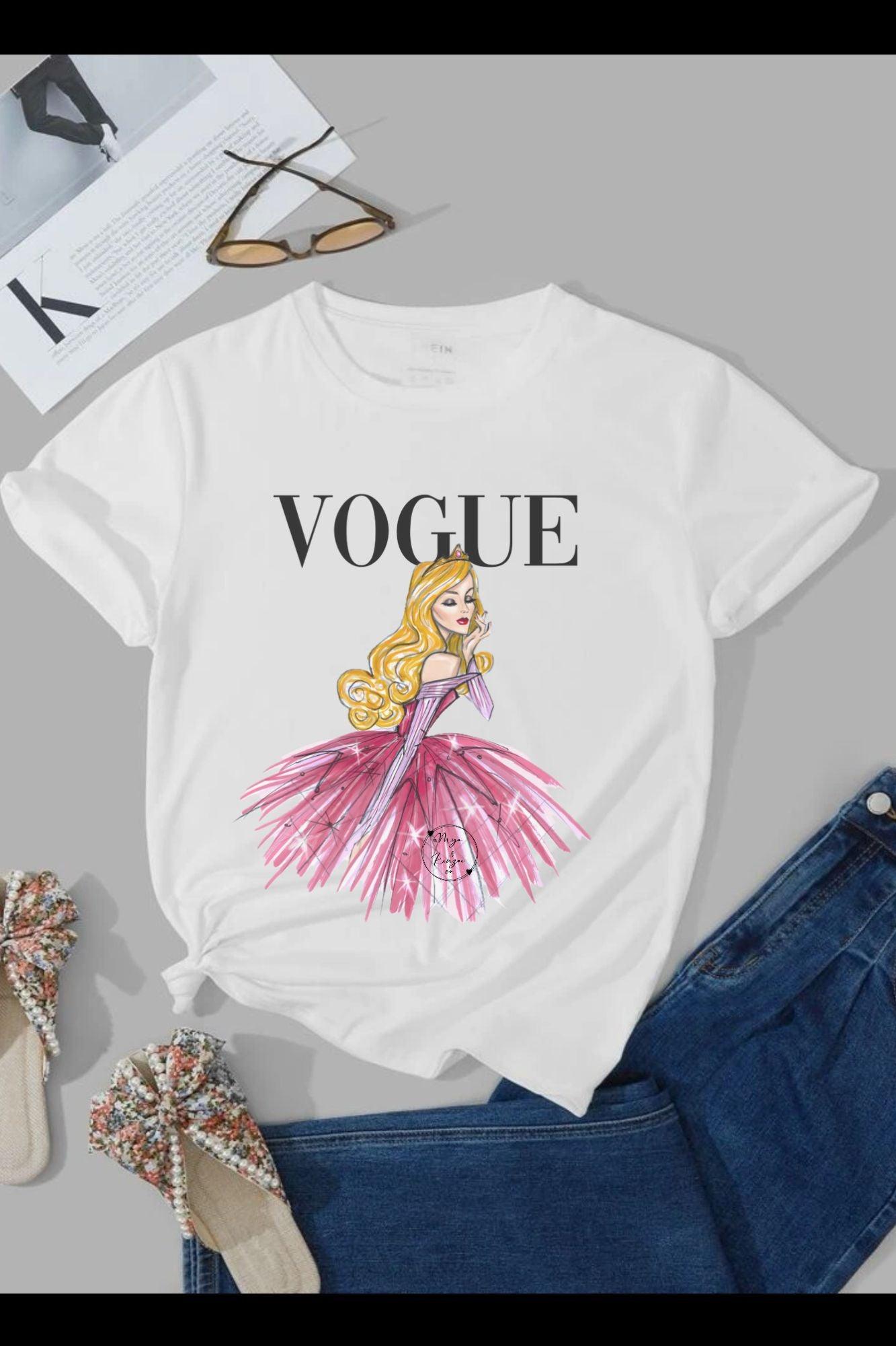 Vogue Aurora Princess T-shirt - Mya and Kenzie co