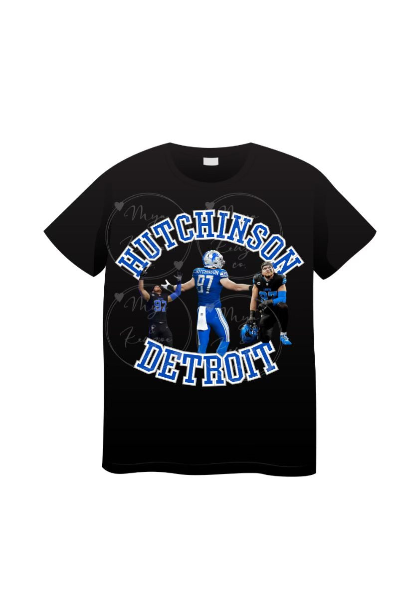 Detroit lions NFL Hutchinson Detroit - Mya and Kenzie co