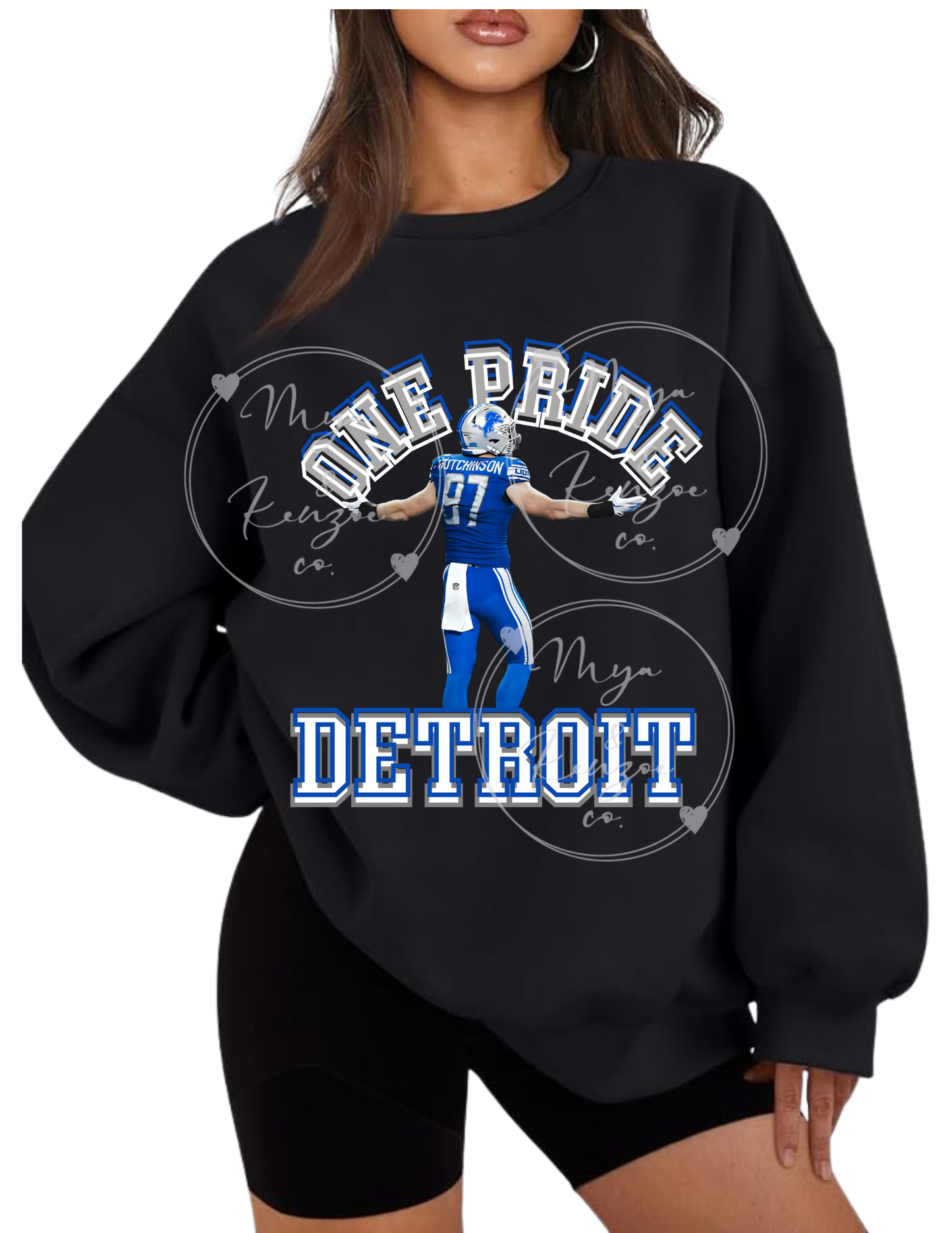 Detroit lions NFL, One Pride Detroit - Mya and Kenzie co