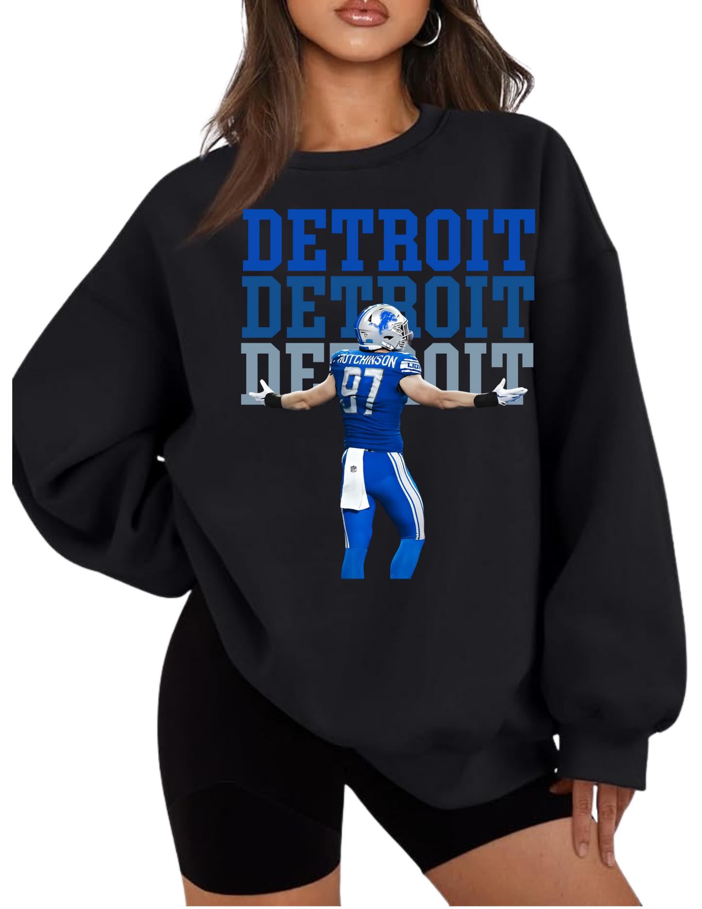 Detroit lions NFL - Mya and Kenzie co