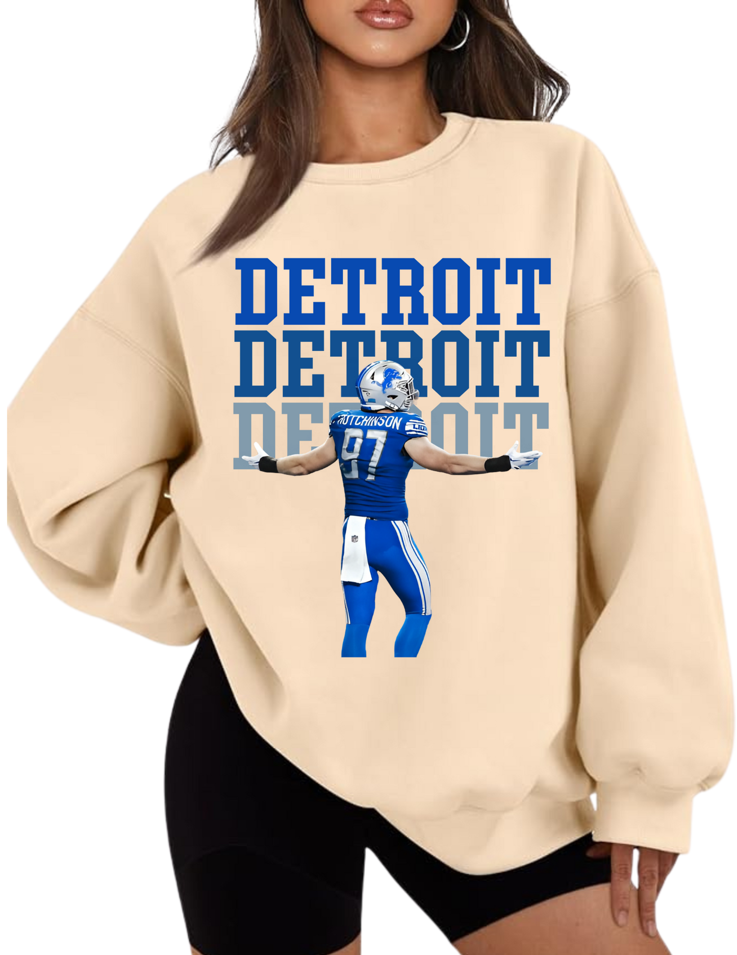 Detroit lions NFL - Mya and Kenzie co