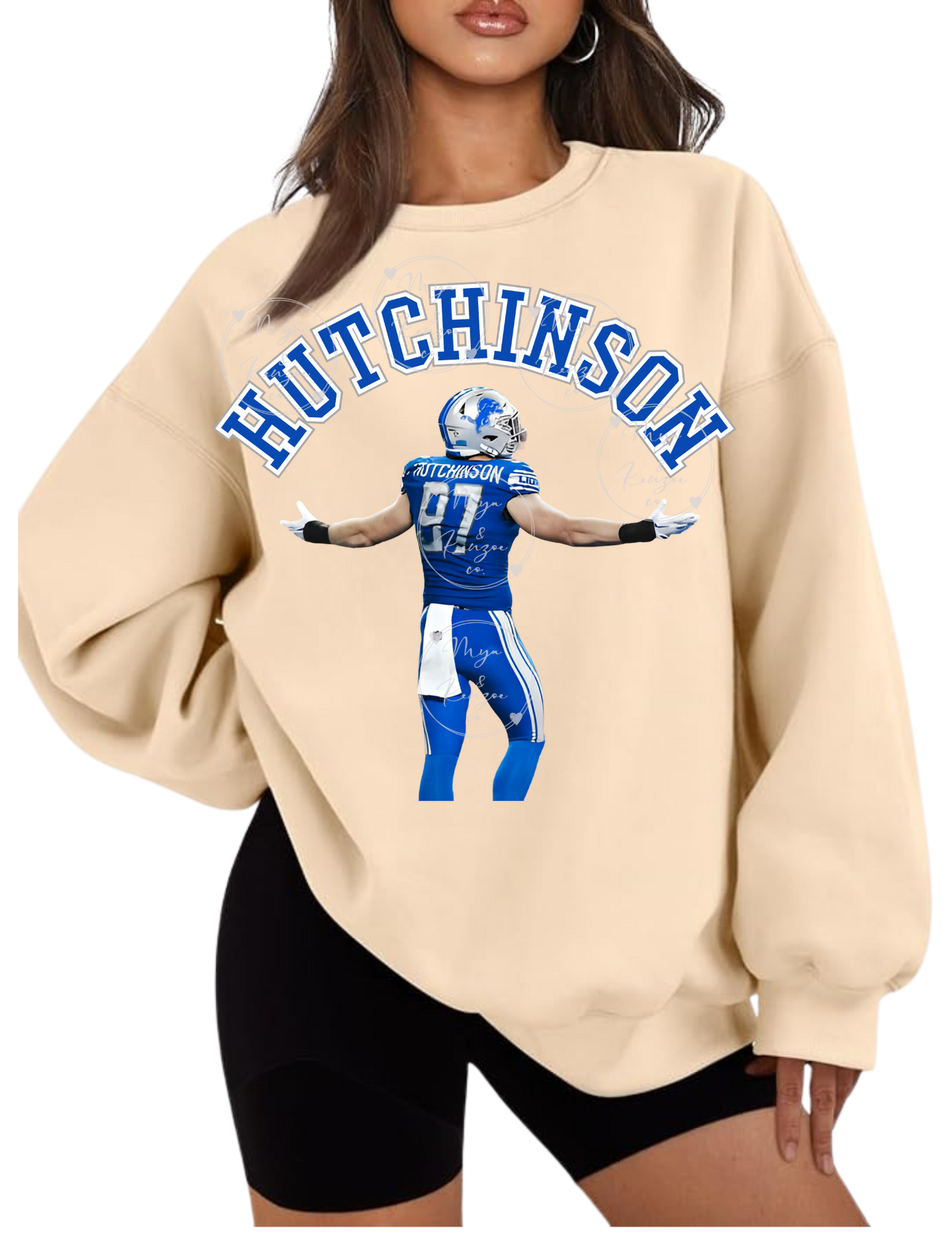 Detroit lions, NFL Hutchinson - Mya and Kenzie co