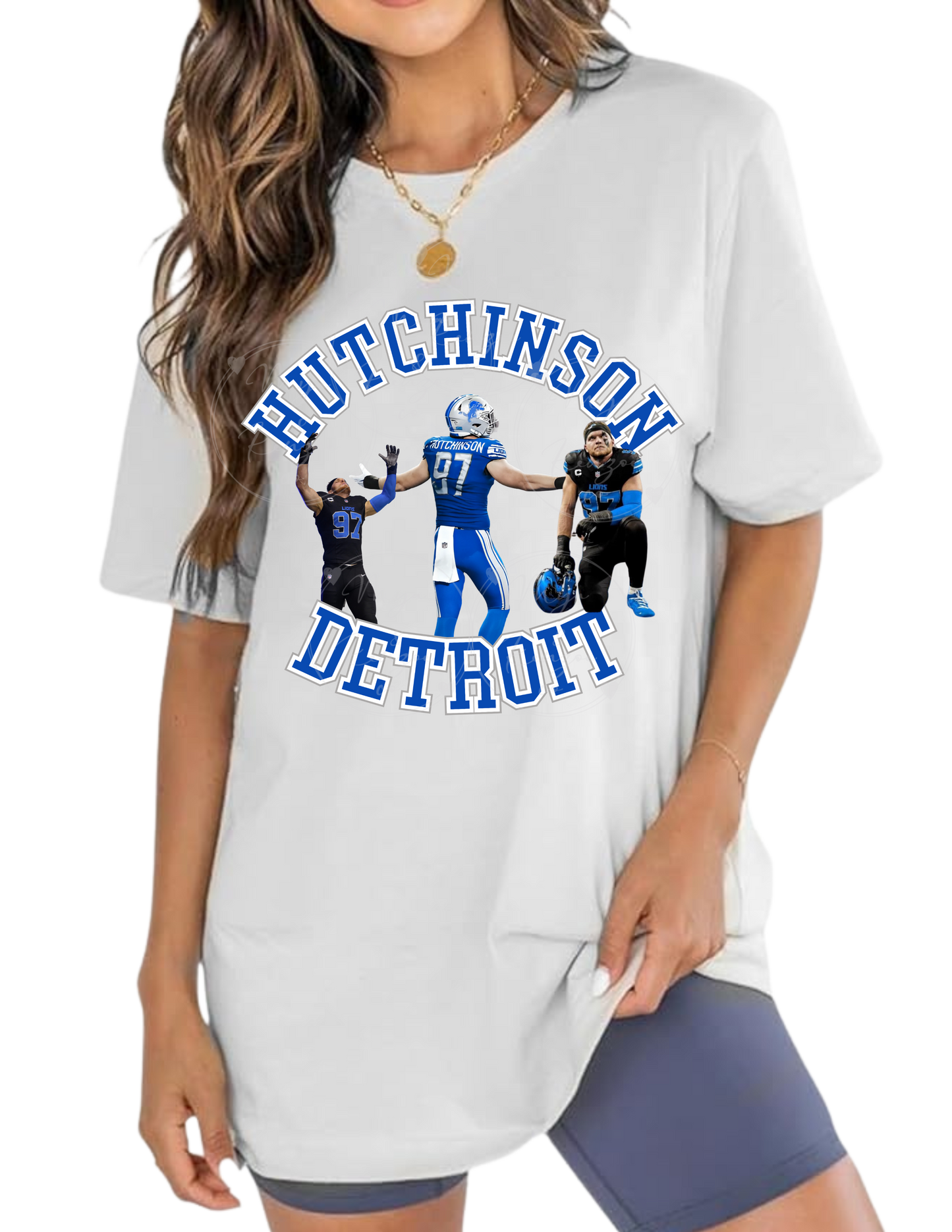 Detroit lions NFL Hutchinson Detroit - Mya and Kenzie co