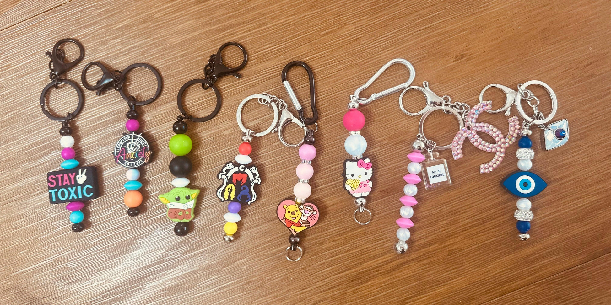 Keychains fun sarcastic - Mya and Kenzie co