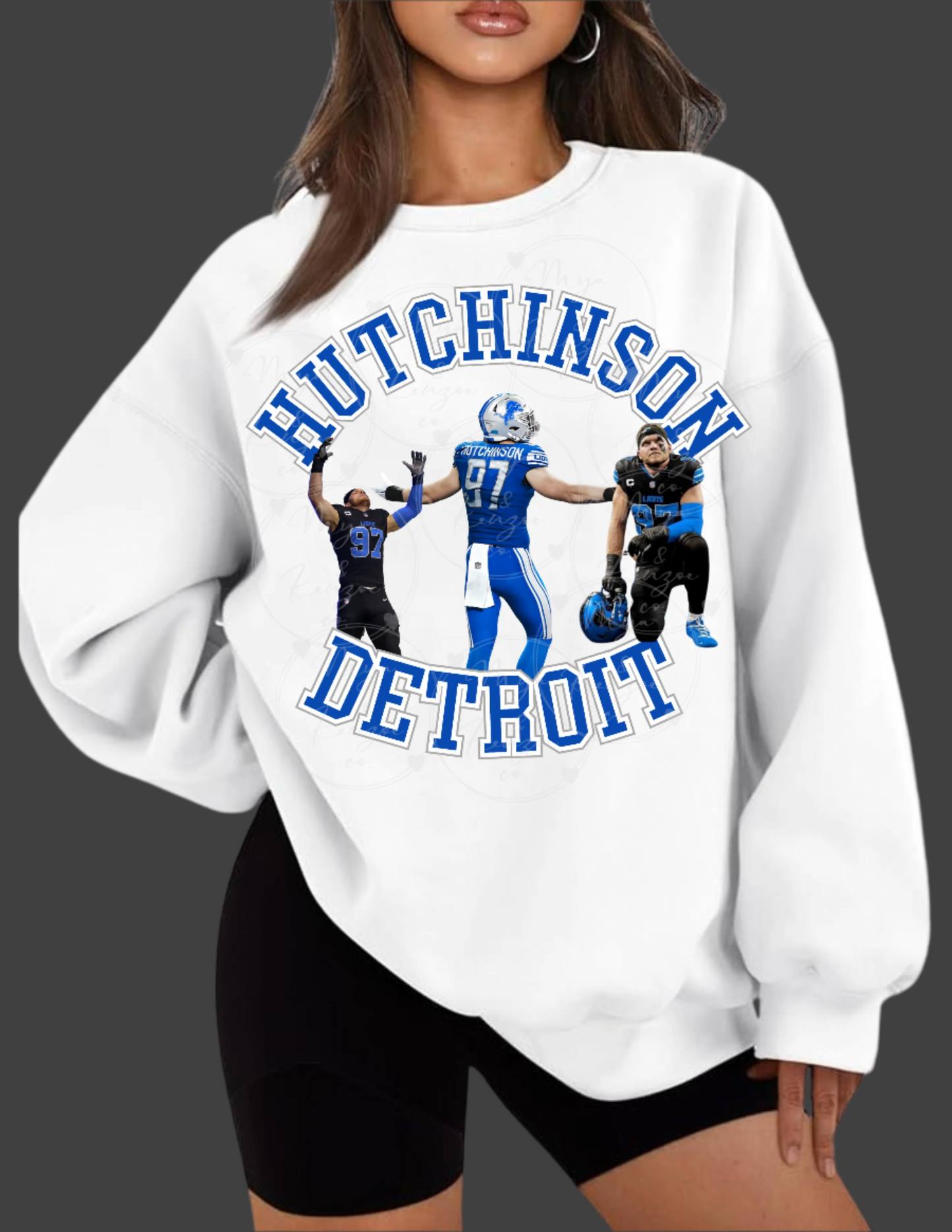 Detroit lions NFL Hutchinson Detroit - Mya and Kenzie co