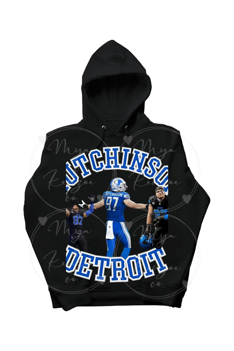 Detroit lions NFL Hutchinson Detroit - Mya and Kenzie co