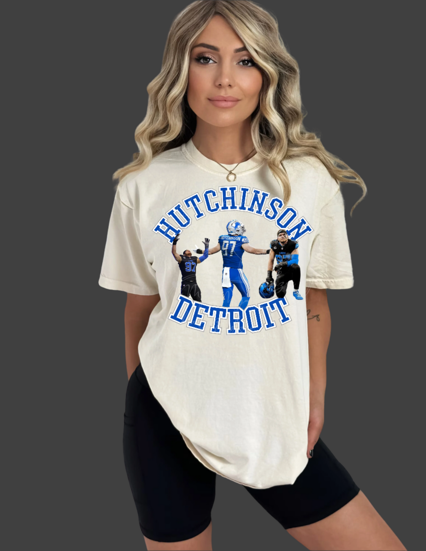 Detroit lions NFL Hutchinson Detroit - Mya and Kenzie co