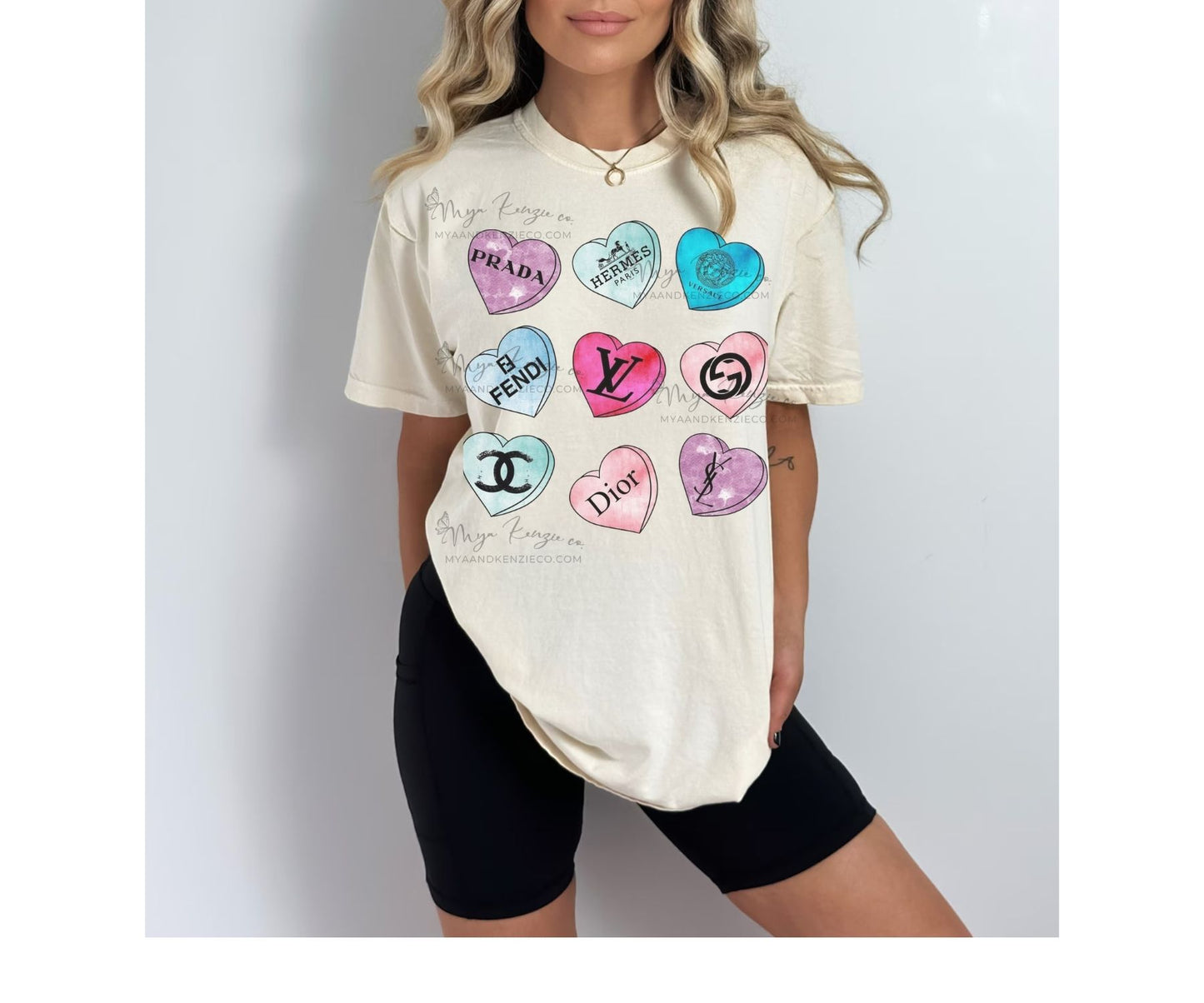 Valentines Conversation Hearts Custom Valentines day Apparel