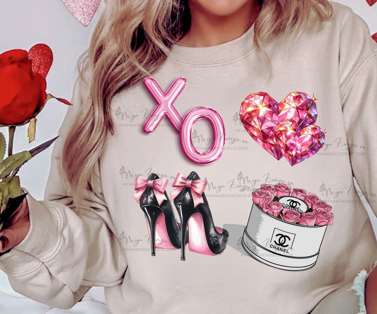 My Favorite Things Custom Valentines day Apparel