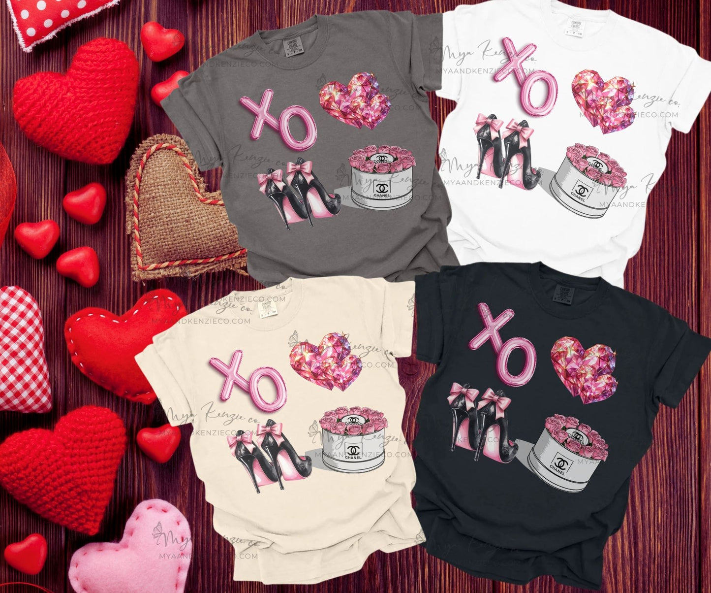 My Favorite Things Custom Valentines day Apparel