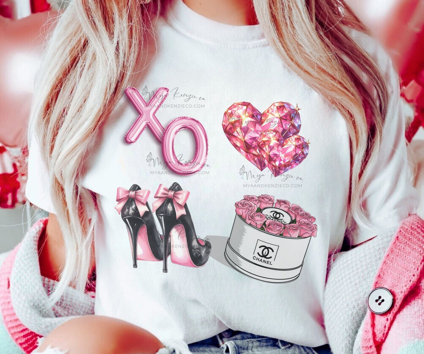 My Favorite Things Custom Valentines day Apparel