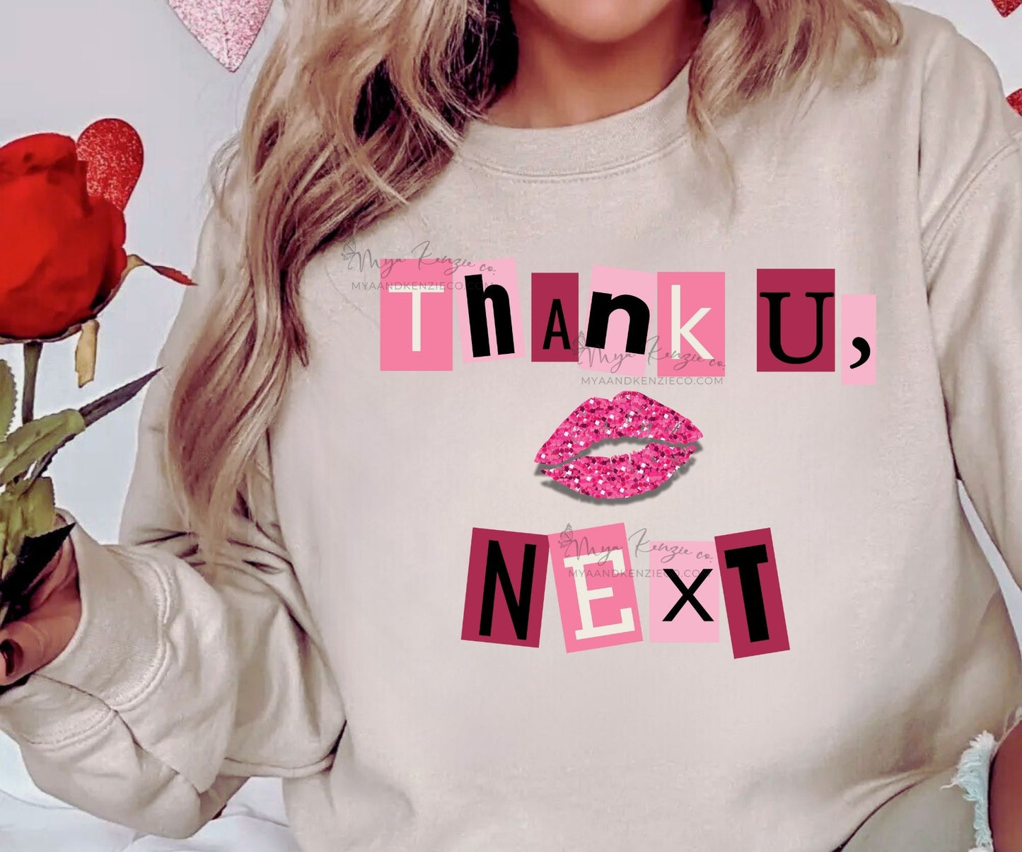 Thank you, Next Custom Valentines apparel