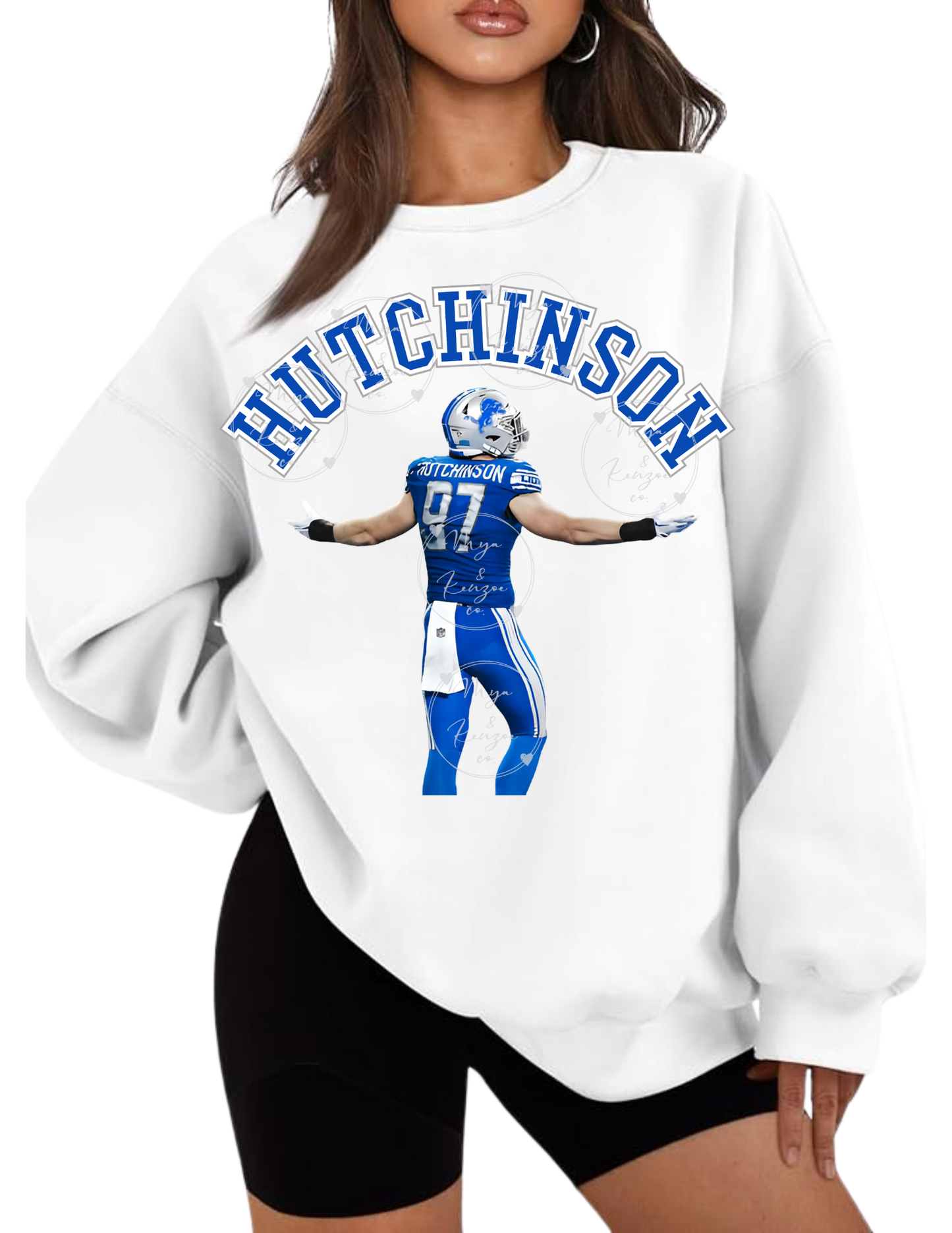 Detroit lions, NFL Hutchinson - Mya and Kenzie co